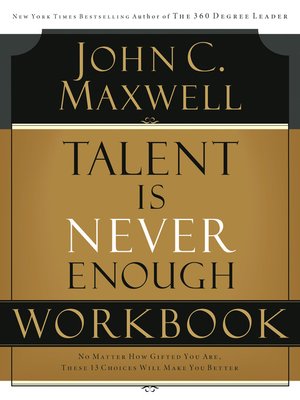 cover image of Talent is Never Enough Workbook